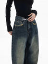 Classic Sleek High-Rise Bell Leg Denim