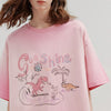 Frosted Heat-Wave Laid-Back Short Sleeve T-Shirt