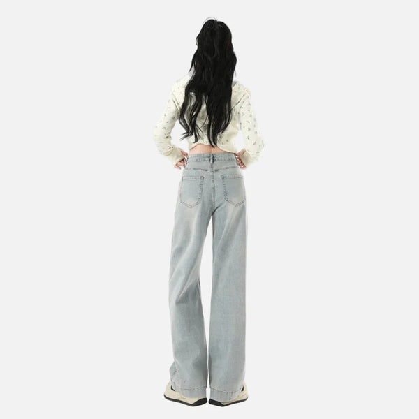 Metro Lightweight Bell Leg Denim alternatif görünüm