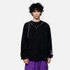 Lucky Gourd Thread-Work Long Sleeve T-Shirt