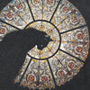 Laid-Back Stained Glass Pawed T-Shirt