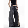 2000s Plaid Wide-Leg
