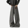 Seam Splice Suit Wide-Leg