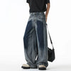 Vibrant Color Contrast Batik Classic Denim