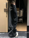 Modern Western Style Hip Pop Denim Utility Denim