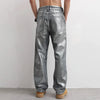 Metro Sleek Silver Coated Relaxed Urban Beat Denim