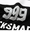 Patchwork Oversize Tişört, önden görünüm — Navra Wear
