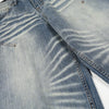 Heritage Moustache Effect Faded Denim