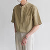 Silk K-Style Lightweight Camp Collar Top