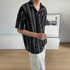 Çizgili Gömlek, önden görünüm — Navra Wear