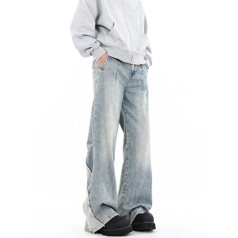 Heritage Metro Relaxed Blue Dark Aesthetic Denim