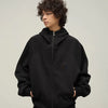 Harf Baskılı Oversize Sweatshirt, yakın çekim — Navra Wear