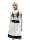 Turn-Of-Era Women's Cut-Short Top T-Shirt