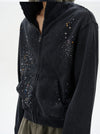 Crystal Zip Premium Sweatshirt