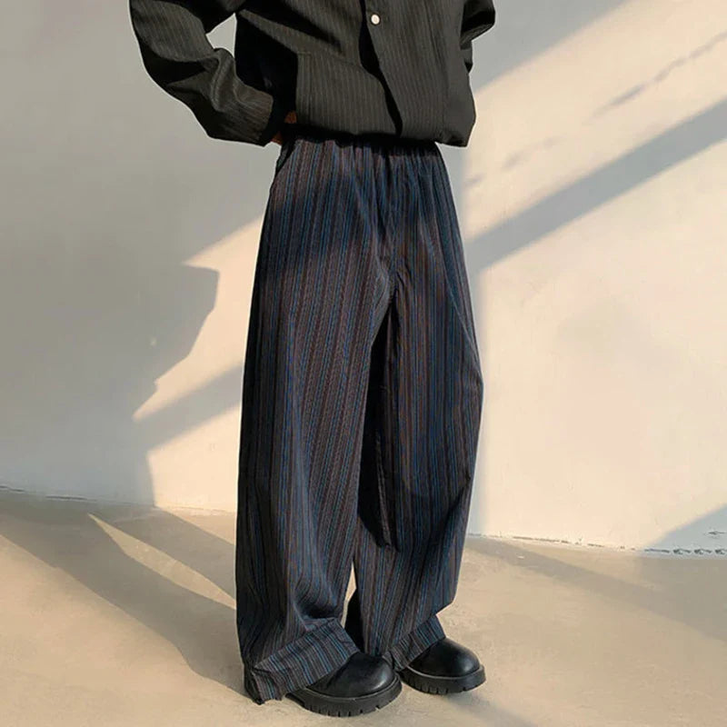 Seoul Stripe Wide-Leg