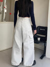 Women's Modern Bell-Leg Utility Trousers