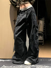 Modern Western Style Hip Pop Denim Utility Denim