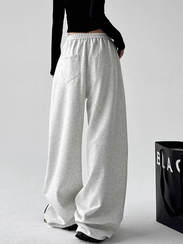 Kadın Vintage Bol Kesim Jogger alternatif görünüm