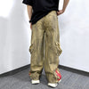 Flame Print Batik Street Pants