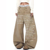 Premium Metro Khaki Relaxed Bell Leg Denim