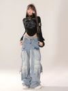 High Street Rinse Multi-Utility Denim