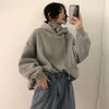 Thick Velvet Cool Winter Sweatshirt