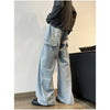 Vintage İspanyol Paça Jean Pantolon, stil görünüm — Navra Wear