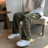 Check Cord Casual Trousers