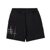 Verse Print Oversized Shorts