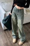 Heritage High-Rise Bell Leg Denim