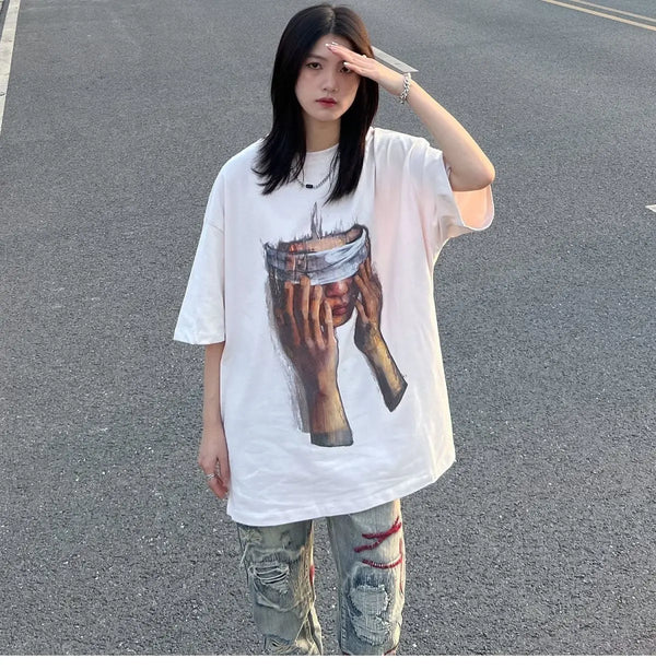 Emo Classic-Wash Blinding Thoughts T-Shirt alternatif görünüm