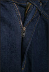 Dark Blue Bell Leg Denim