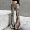 Micro Horn Stereoscopic Pocket Denim