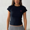 Washed-Out Bow Print Women's T-Shirt