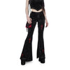 Velvet High-Rise Flare