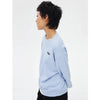 Comfortable Round Neck Stitch-Craft Letter T-Shirt