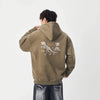 2000s Dino Skeleton Print Sweatshirt