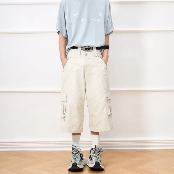 Metro High Quality Stylish Utility Denim Shorts