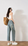 Baggy Jean Pantolon, kombin görünüm — Navra Wear