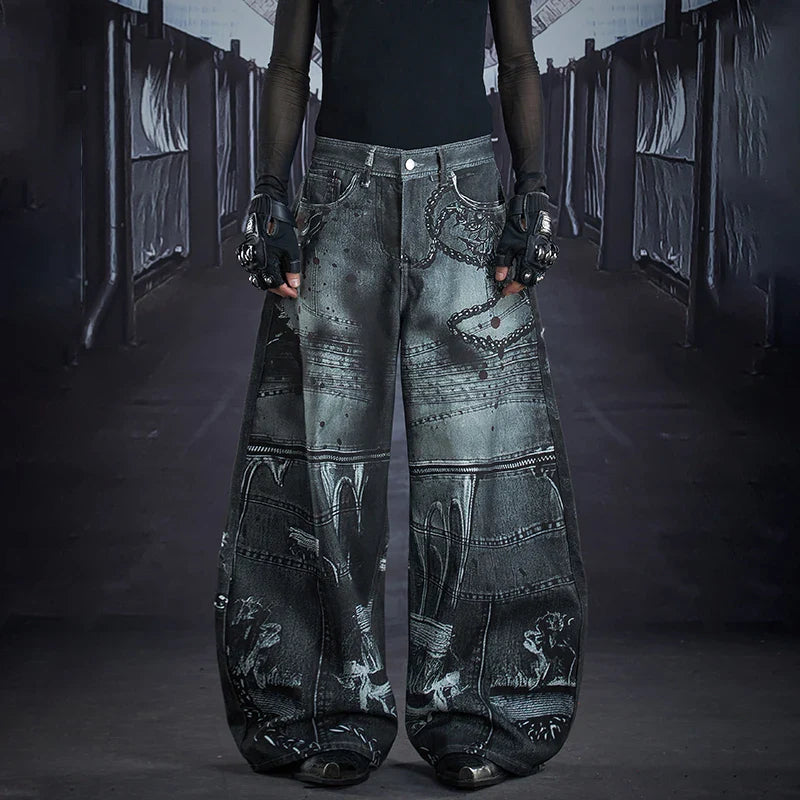 Metro High Quality Personalized 3D Printed Denim