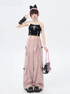 Sweet Cargo High-Rise Trousers
