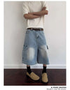 Baggy Jean Şort, kombin görünüm — Navra Wear