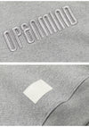 Solid Embroidered Sweatshirt