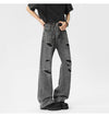 Oversized Energy  Broken Hole Slim Denim