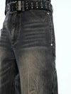 Wardrobe Staple Wornout Rinse Bell Relaxed Denim