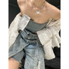 Double Vintage High-Rise Shorts