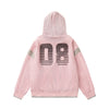 Knit Zip Light Hip-Hop Hood