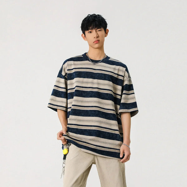 Airflow Multi-Stripe Short Sleeve T-Shirt alternatif görünüm