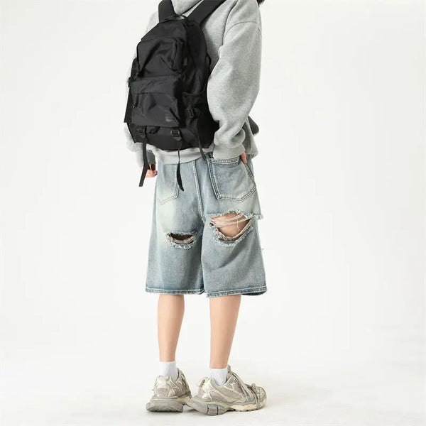 Warm Seoul Denim Shorts alternatif görünüm