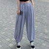 Kadın Wide Leg Western Baskılı Jogger, detay görünüm — Navra Wear